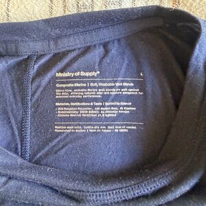 Ministry of Supply wool blend tank